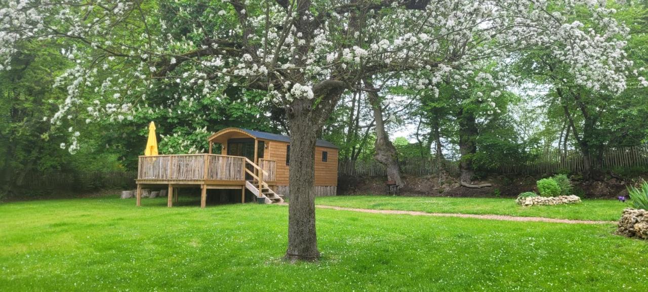Roulotte Escapade Nature A Morainville - Normandie Екстер'єр фото