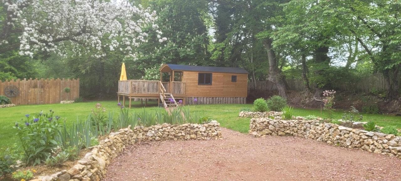 Roulotte Escapade Nature A Morainville - Normandie Екстер'єр фото