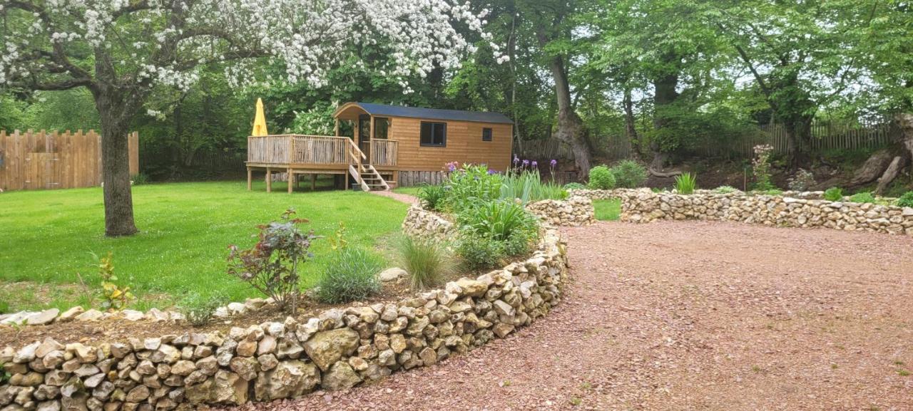 Roulotte Escapade Nature A Morainville - Normandie Екстер'єр фото